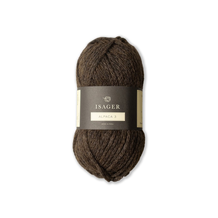 Isager Alpaca 3 - 034 Schoggibraun