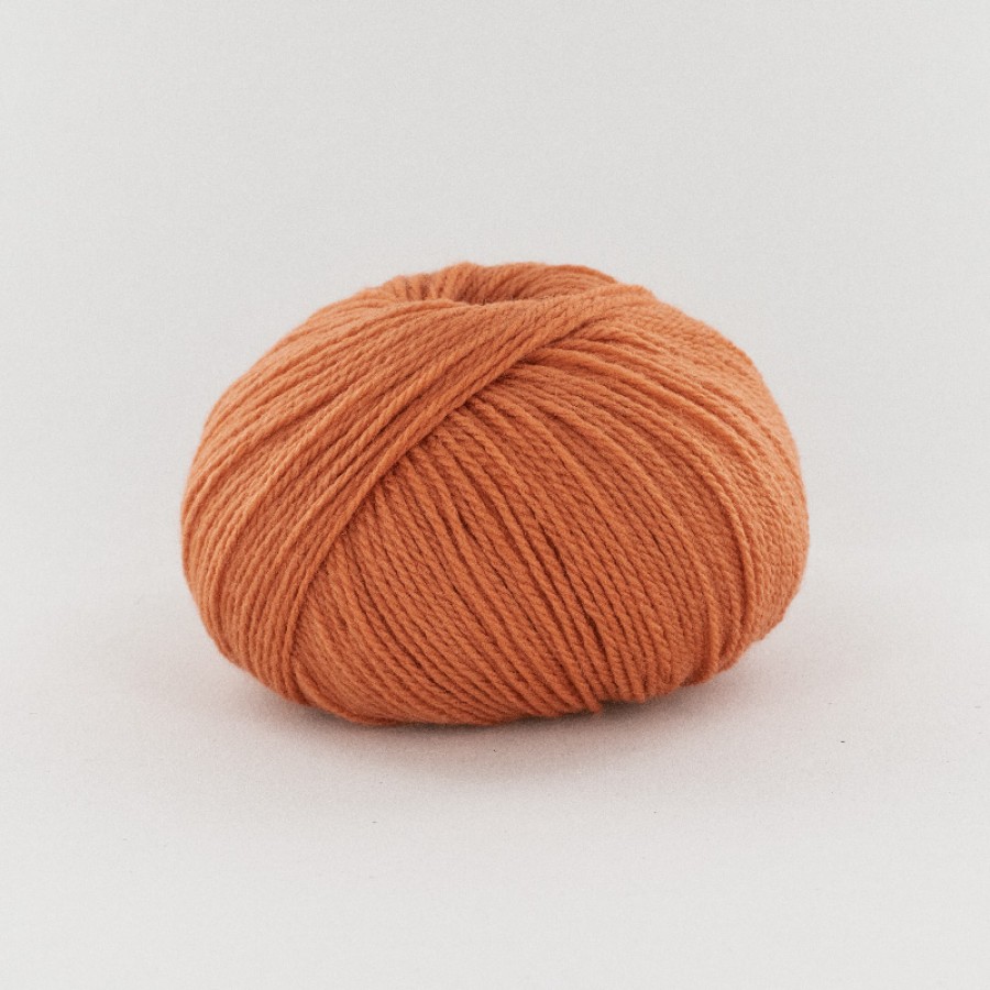 Fonty BB Mérino - 909 Orange Gedämpft