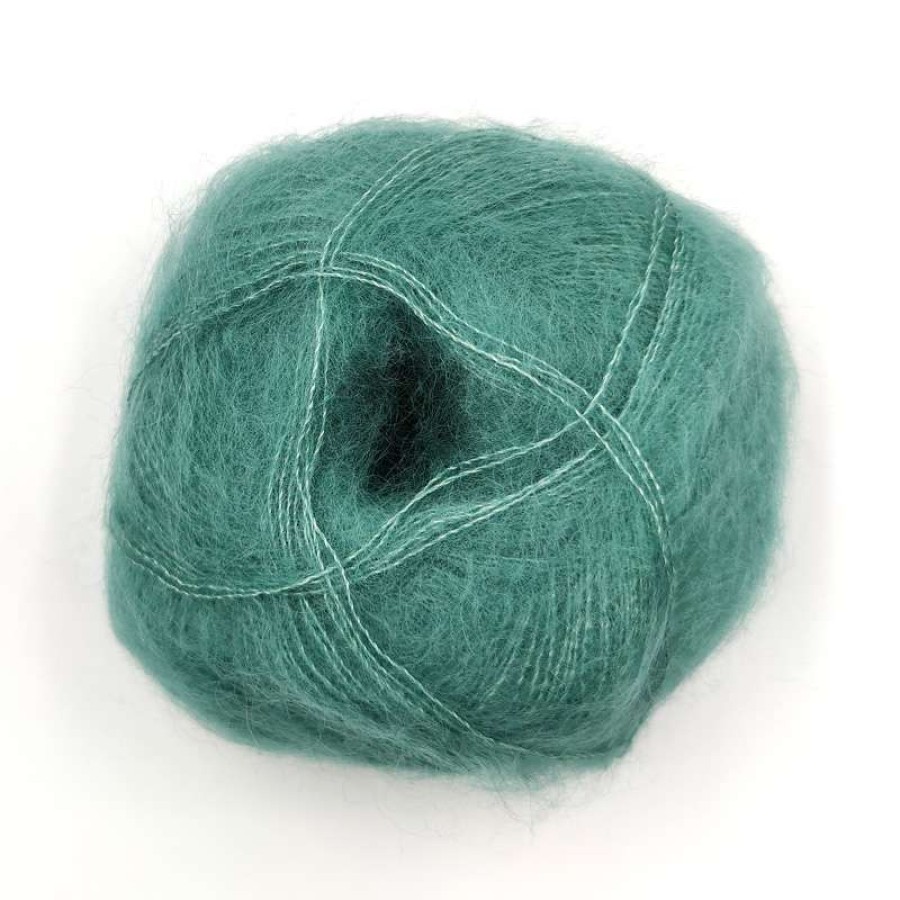 Mohair by Canard Brushed Lace - 3015 Petrol blass