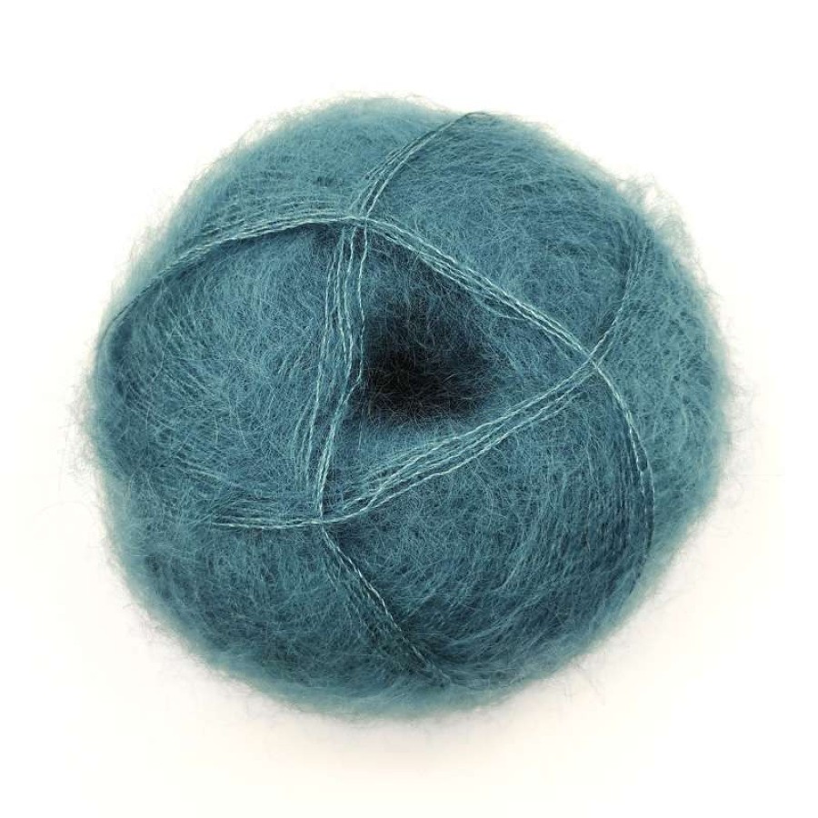 Mohair by Canard Brushed Lace - 3033 Petrol