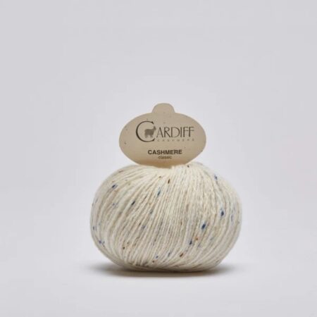 Cardiff Cashmere Classic - 301 Nordik Ecru Tweed