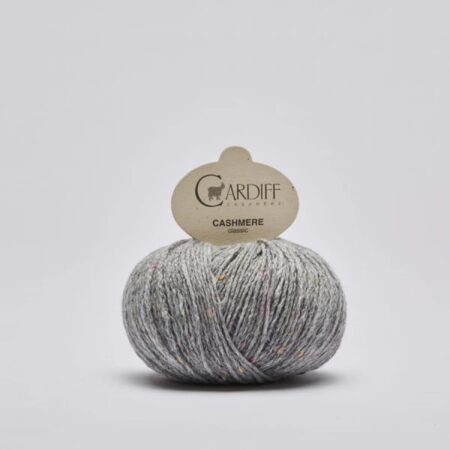 Cardiff Cashmere Classic - 303 Touch Grau Tweed