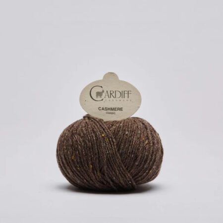 Cardiff Cashmere Classic - 305 Neon Braun Tweed