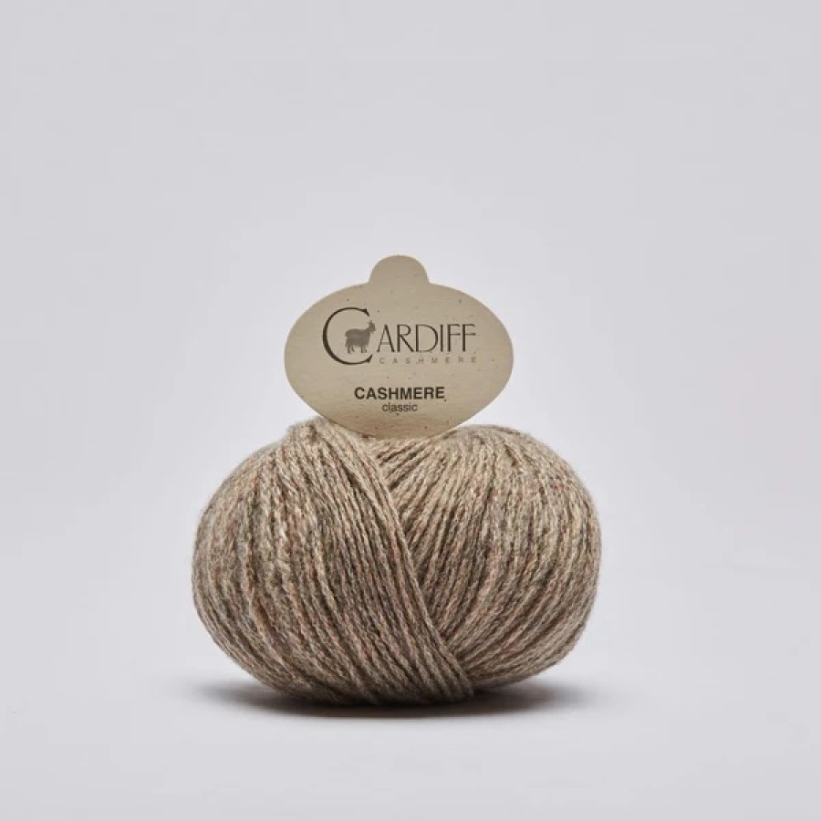 Cardiff Cashmere Classic - 307 Blazer Stein Meliert