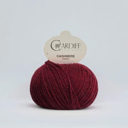 Cardiff Cashmere Classic - 310 Amor Bordeaux Meliert