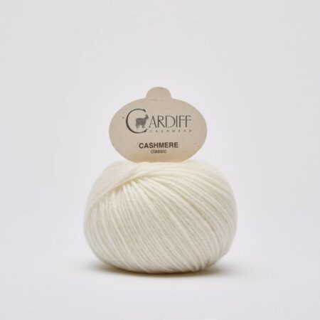 Cardiff Cashmere Classic - 501 Neve Eierschale