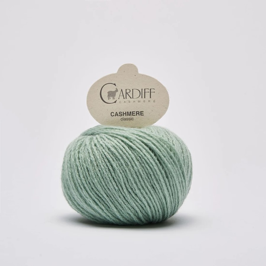 Cardiff Cashmere Classic - 591 Runner Blassgrün