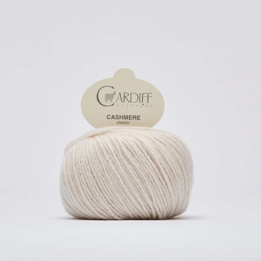 Cardiff Cashmere Classic - 613 Zero Weissbeige