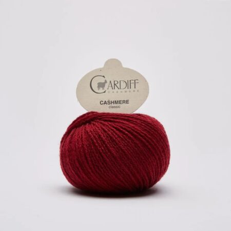 Cardiff Cashmere Classic - 628 Granata Bordeaux Rot