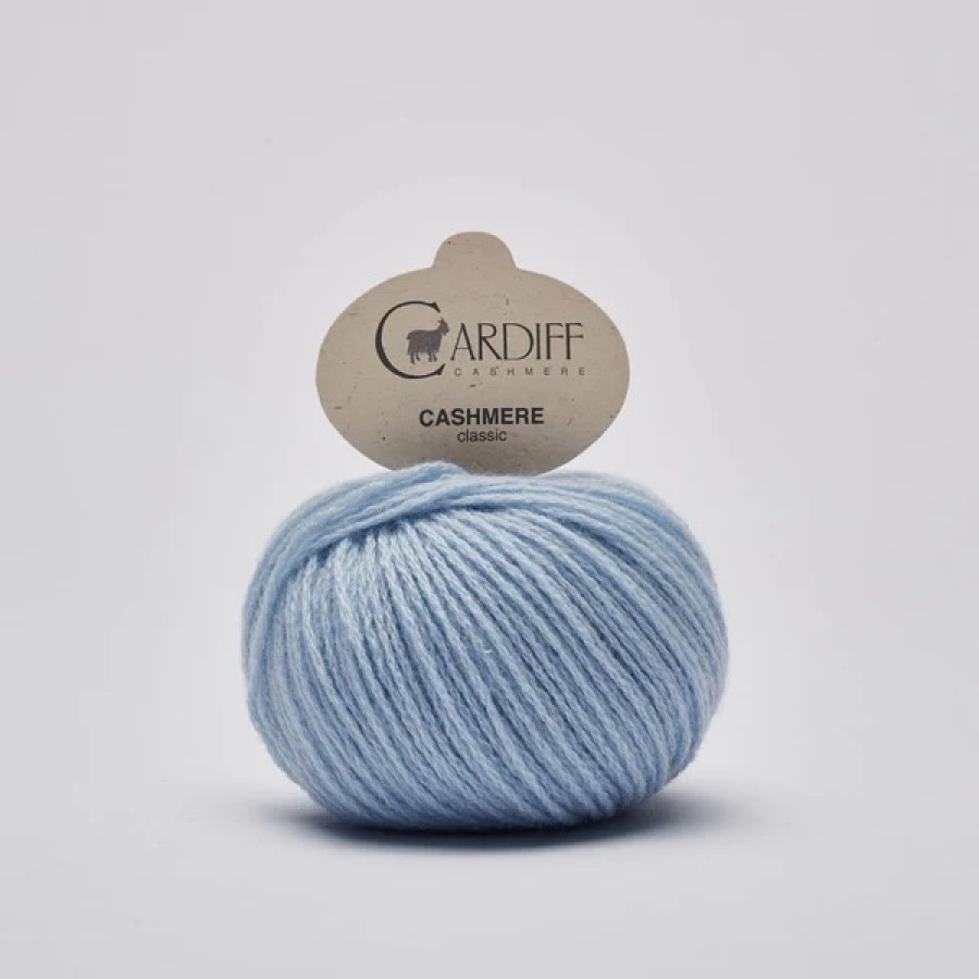 Cardiff Cashmere Classic - 644 Baby Hellblau