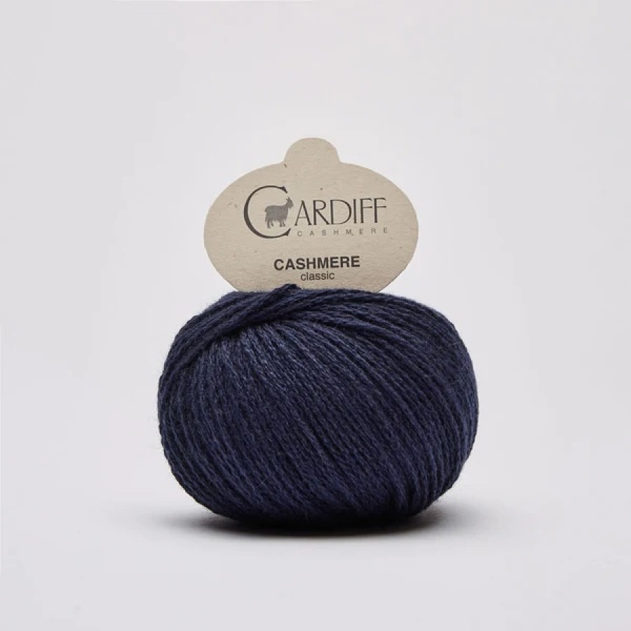 Cardiff Cashmere Classic - 647 Cosmo Dunkelblau