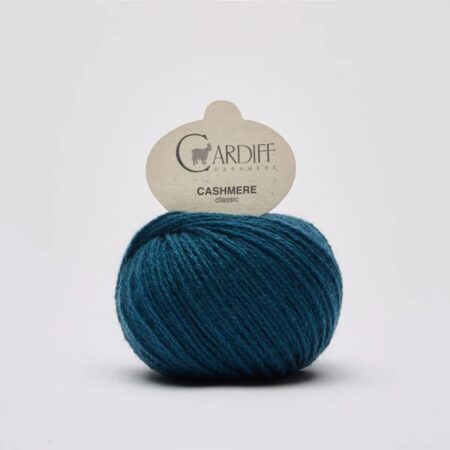 Cardiff Cashmere Classic - 649 Ottoman Petrol