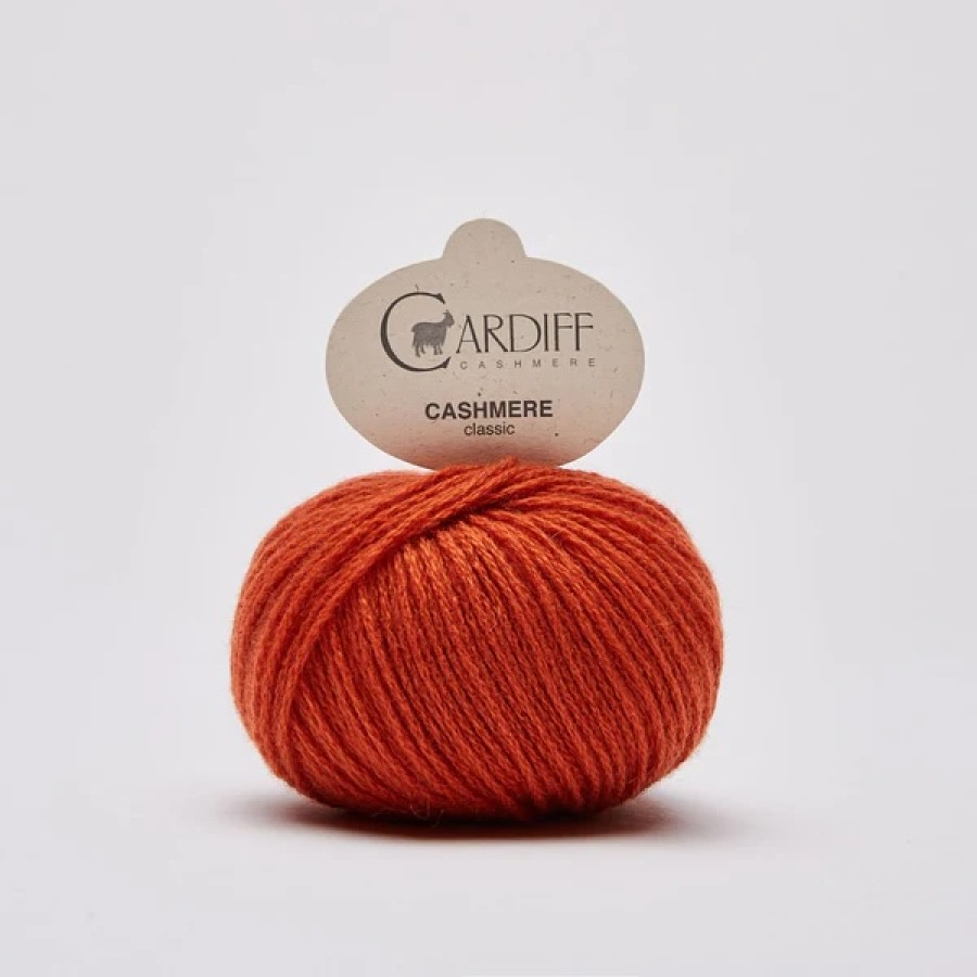 Cardiff Cashmere Classic - 675 Take Orange