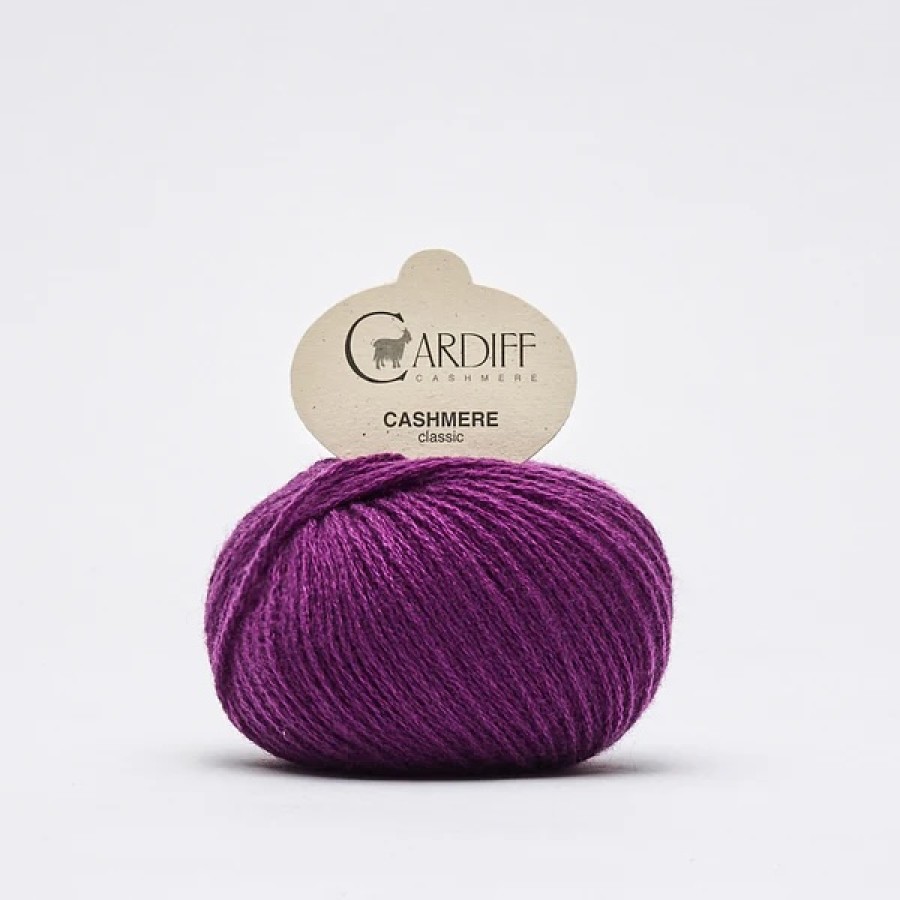 Cardiff Cashmere Classic - 695 Jasper Lila