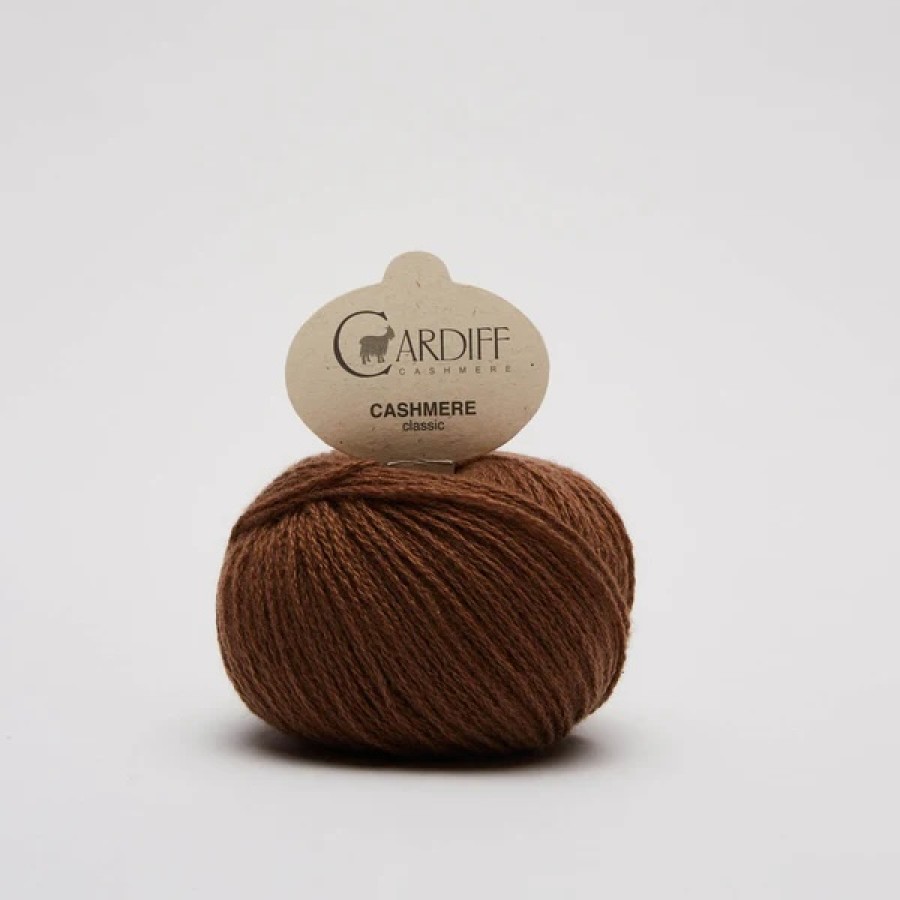 Cardiff Cashmere Classic - 717 Sudan Dunkelcaramel