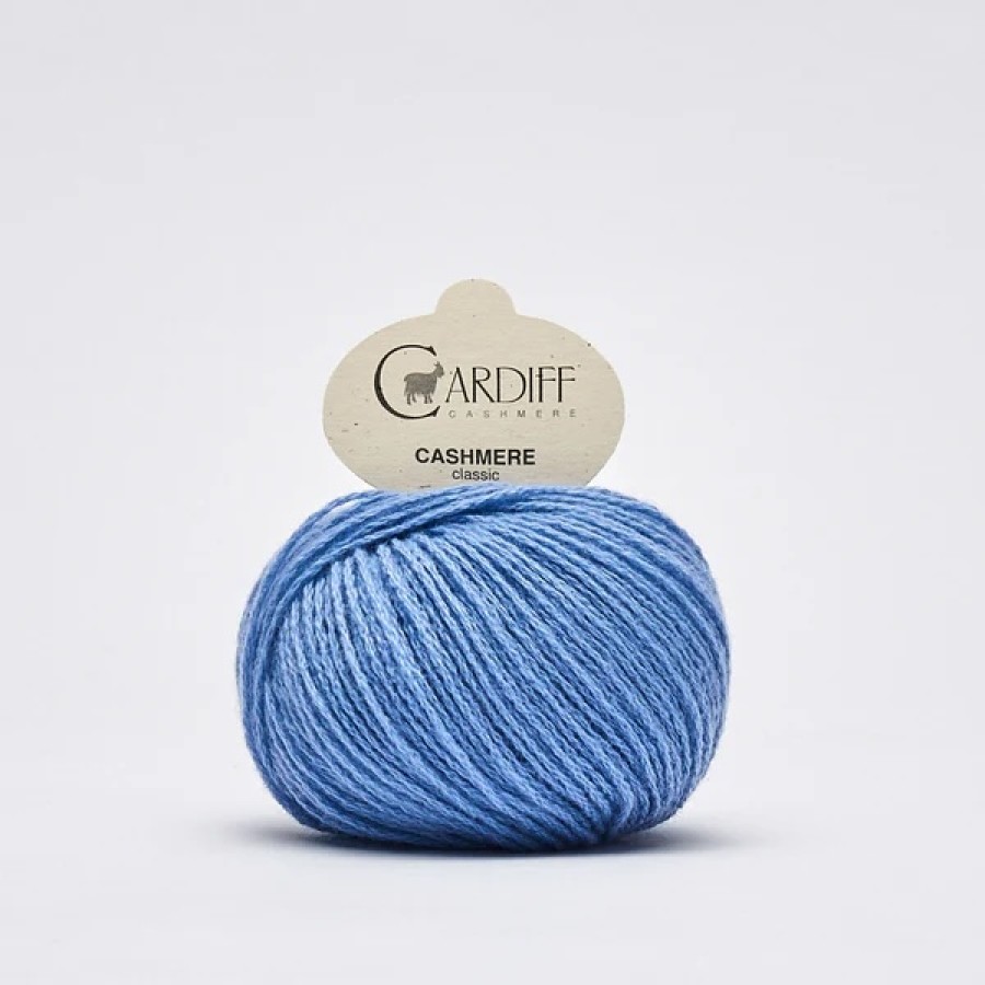 Cardiff Cashmere Classic - 720 Louis Himmelblau
