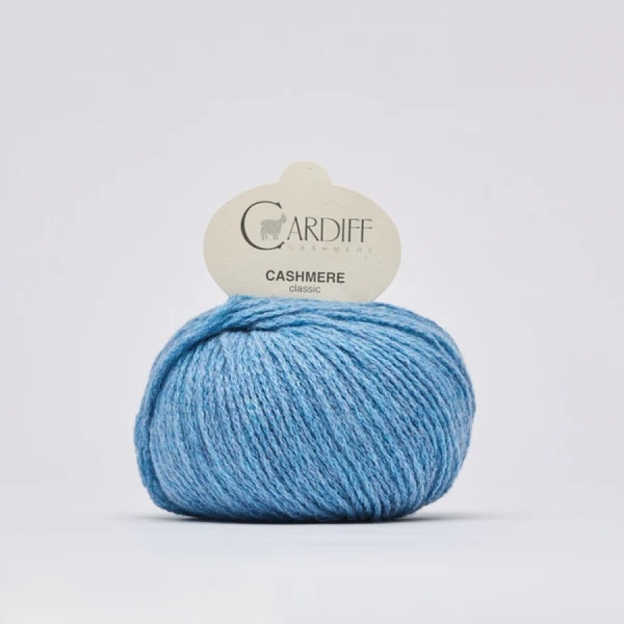 Cardiff Cashmere Classic - 732 Caponord Hellblau