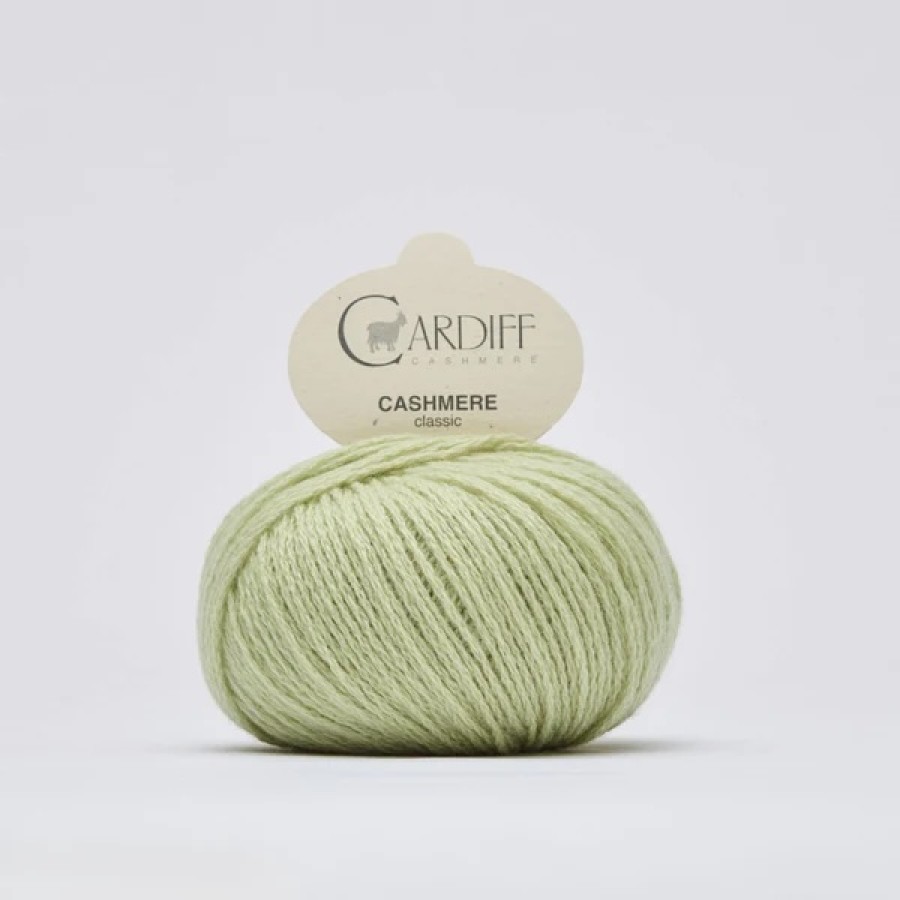 Cardiff Cashmere Classic - 737 Nobu Helles Mint