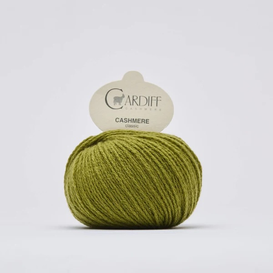 Cardiff Cashmere Classic - 742 Plinio Dunkles Matcha