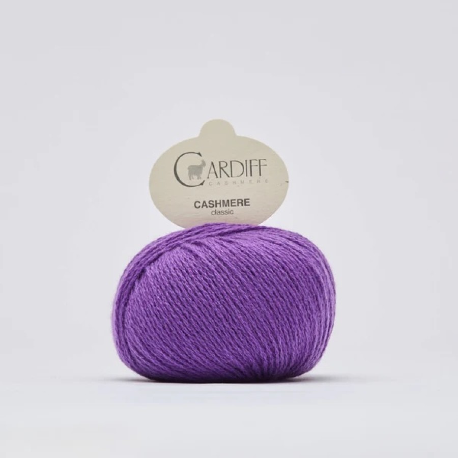 Cardiff Cashmere Classic - 743 Porpora Purpur Violet