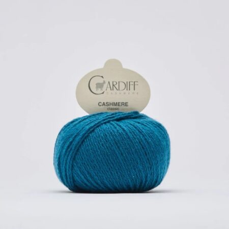 Cardiff Cashmere Classic - 745 Hanoi Dunkles Türkis