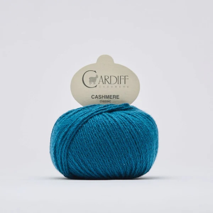 Cardiff Cashmere Classic - 745 Hanoi Dunkles Türkis