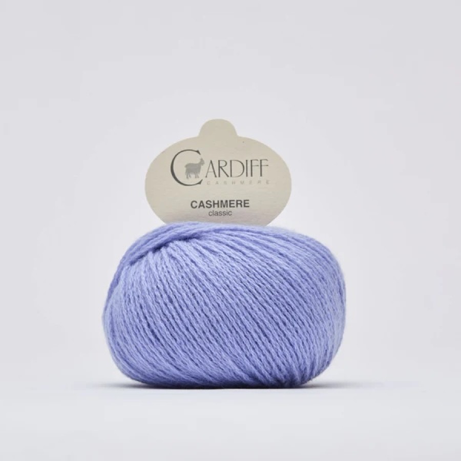 Cardiff Cashmere Classic - 748 Lilly Violetblau