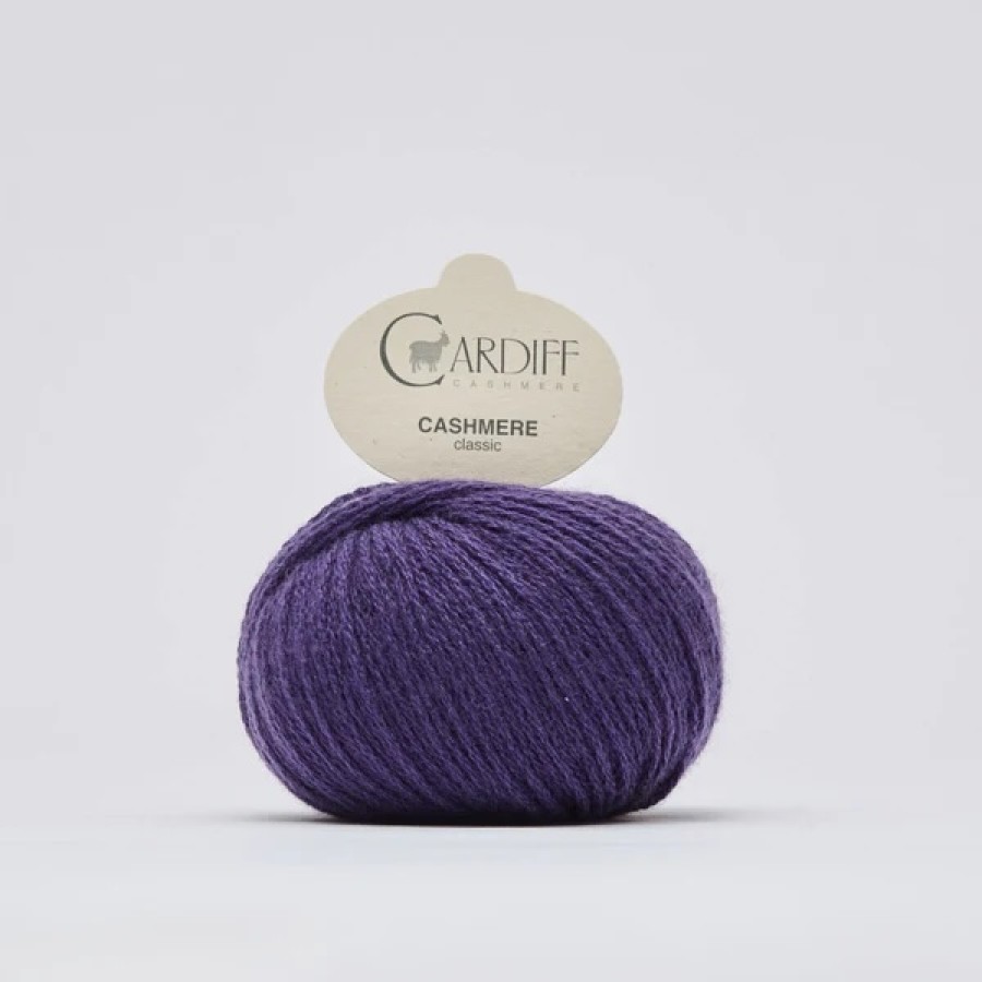Cardiff Cashmere Classic - 750 Image Pflaume