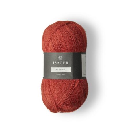 Isager Alpaca 1 - 021 Rot