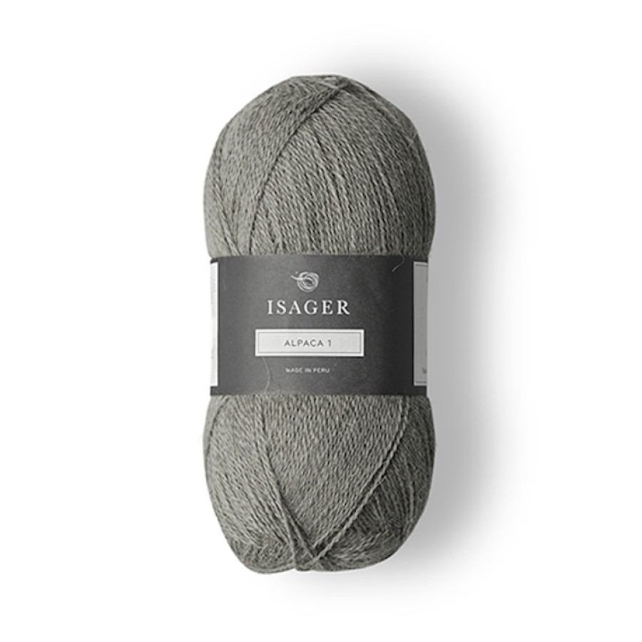 Isager Alpaca 1 - 023 Helles Salbei Olive