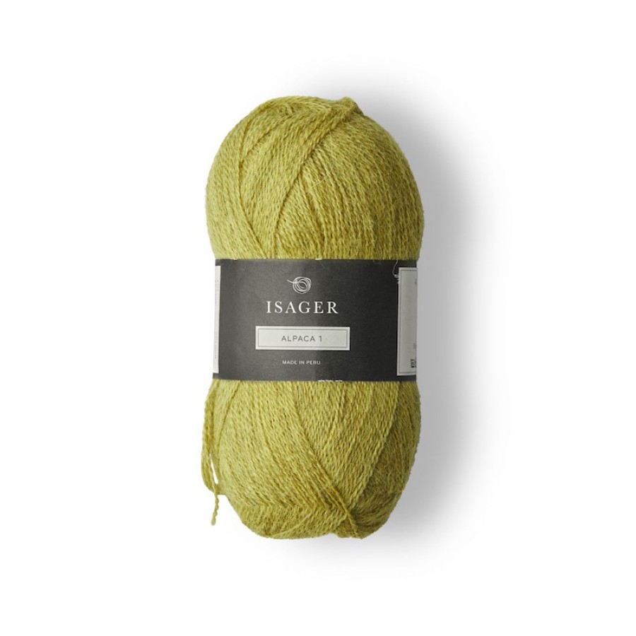 Isager Alpaca 1 - 040 Senfgrün