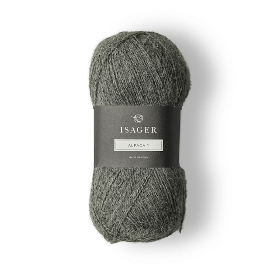 Isager Alpaca 1 - 4S Grau