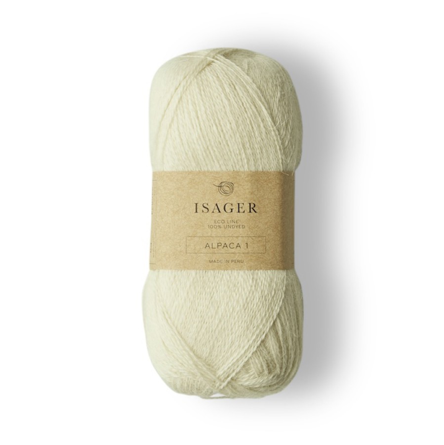 Isager Alpaca 1 - ECO E0 Ecru