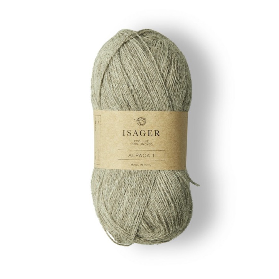 Isager Alpaca 1 - ECO E3S Natur Mittel