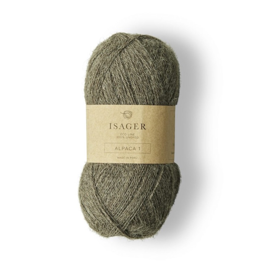 Isager Alpaca 1 - ECO E4S Stein