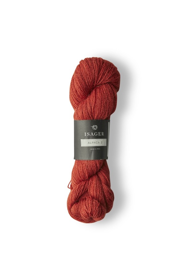 Isager Alpaca 2 - 021 Rostrot