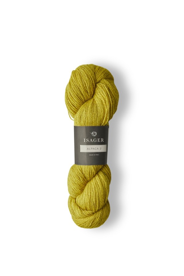 Isager Alpaca 2 - 040 Senfgrün