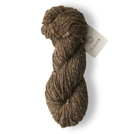 Isager Aran Tweed - Brown