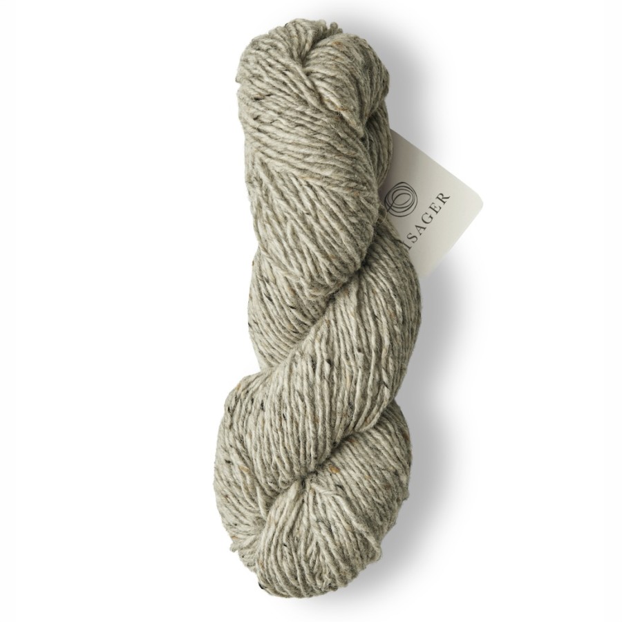 Isager Aran Tweed - Grey