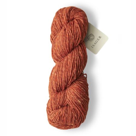 Isager Aran Tweed - Red