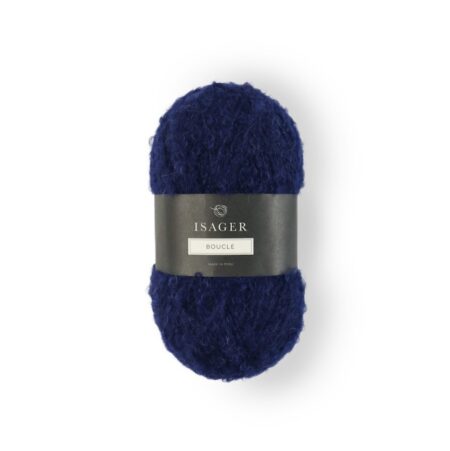 Isager Bouclé - 100 Navy