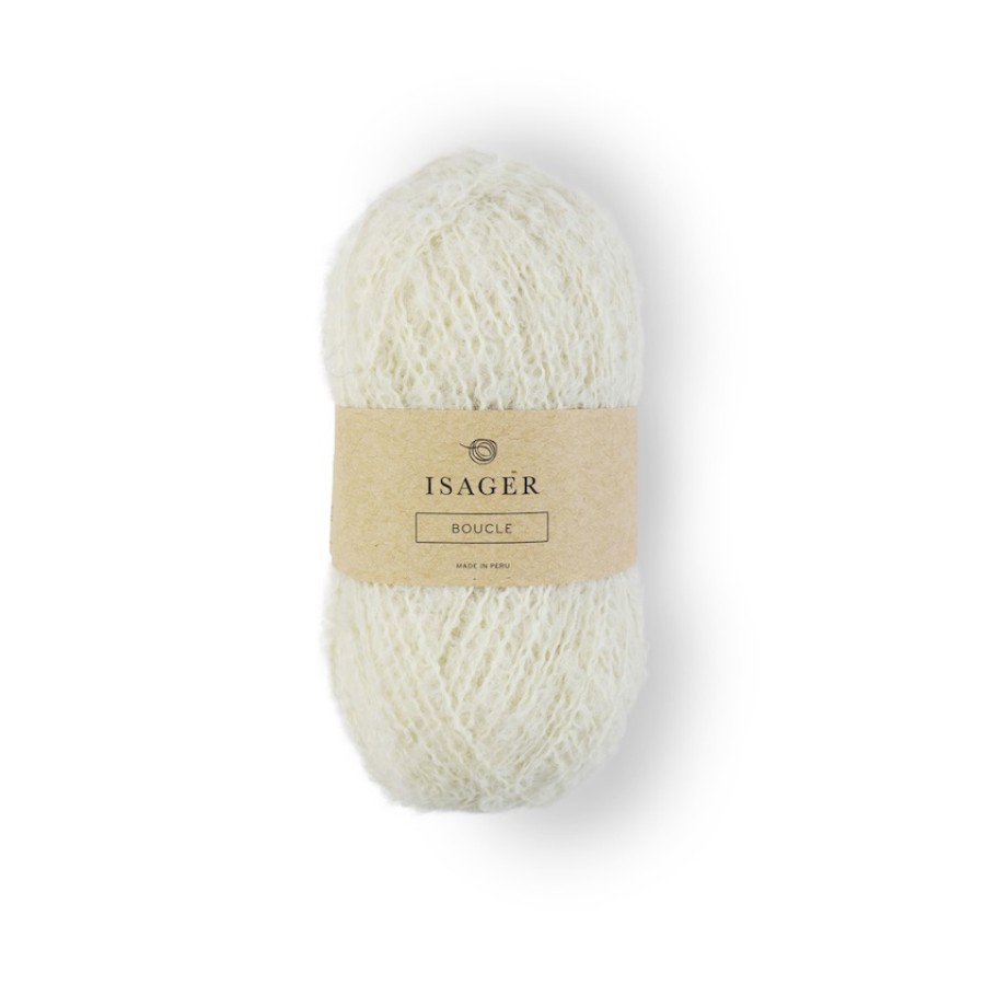 Isager Bouclé - ECO E0 Ecru