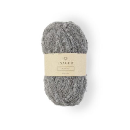 Isager Bouclé - ECO E3S Mausgrau