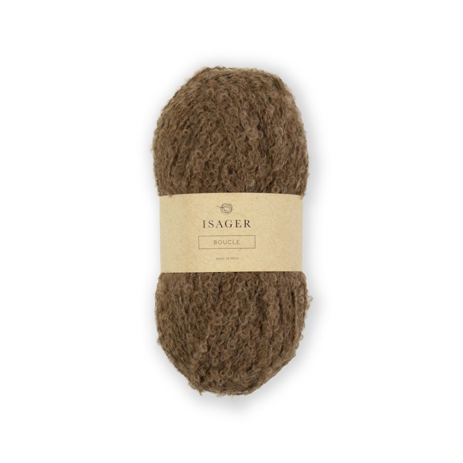 Isager Bouclé - ECO E8s Braun