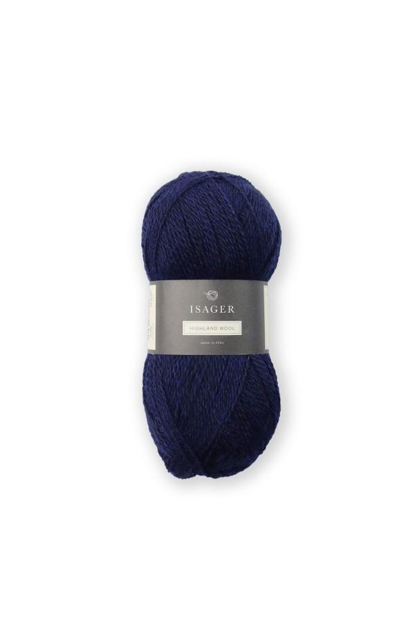Isager Highland - Navy Dunkelblau