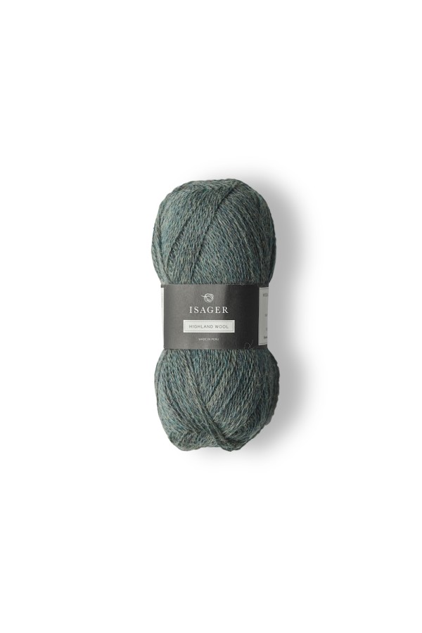 Isager Highland - Ocean Grünblau