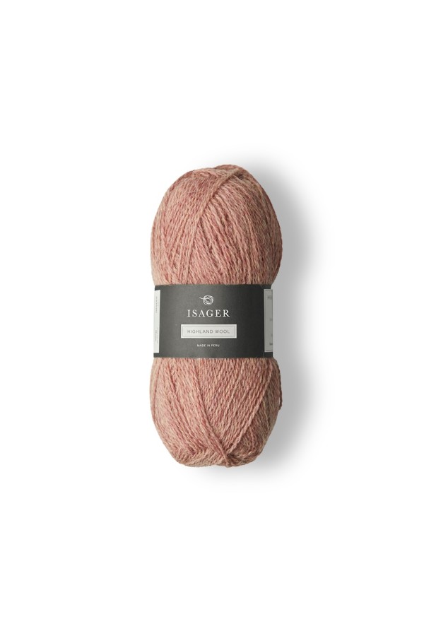 Isager Highland - Rose Rose
