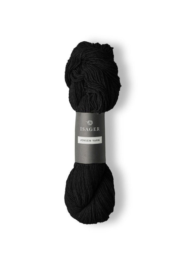 Isager Jensen Yarn - 030 Schwarz