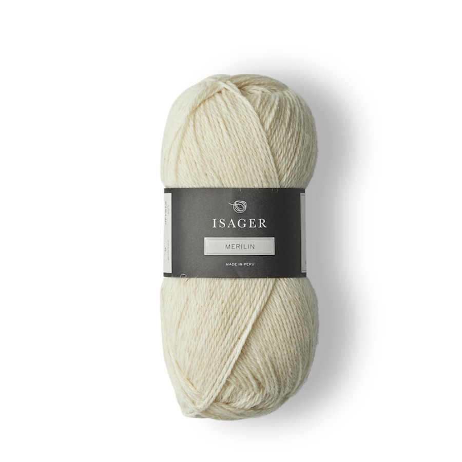 Isager Merilin - E0 Creme Ecru