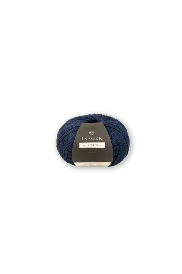 Isager Mulberry Silk - Navy